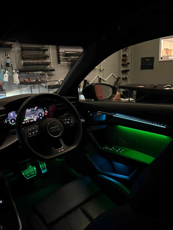ambient lighting installation