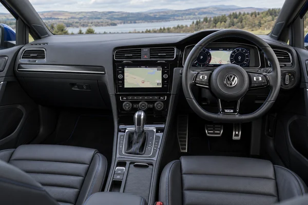 Volkswagen dashboard and digital instruments