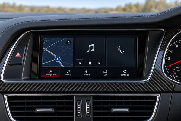 Audi dashboard and centre display